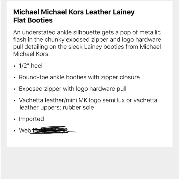 NWB MICHAEL Michael Kors Lainey suede Size 10 - Picture 5 of 5